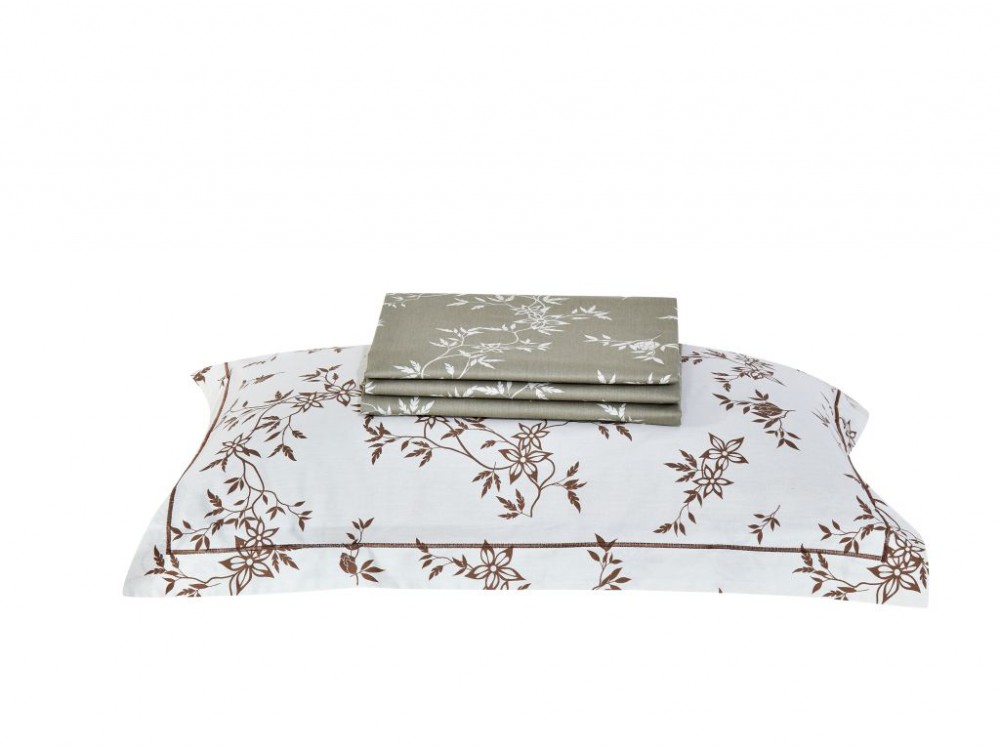 картинка комплект с летними одеялами из  печатного сатина 160х220 см, 2138-2osp от магазина asabella в Санкт-Петербурге