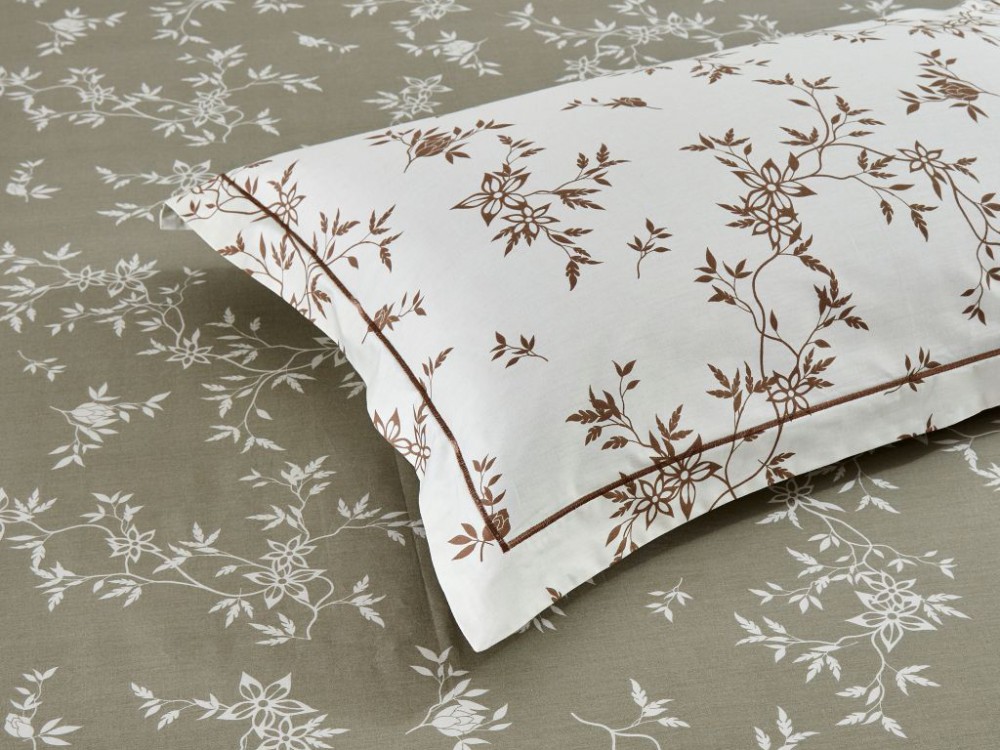 картинка комплект с летним одеялом из печатного сатина 200х220 см, 2138-omp от магазина asabella в Санкт-Петербурге
