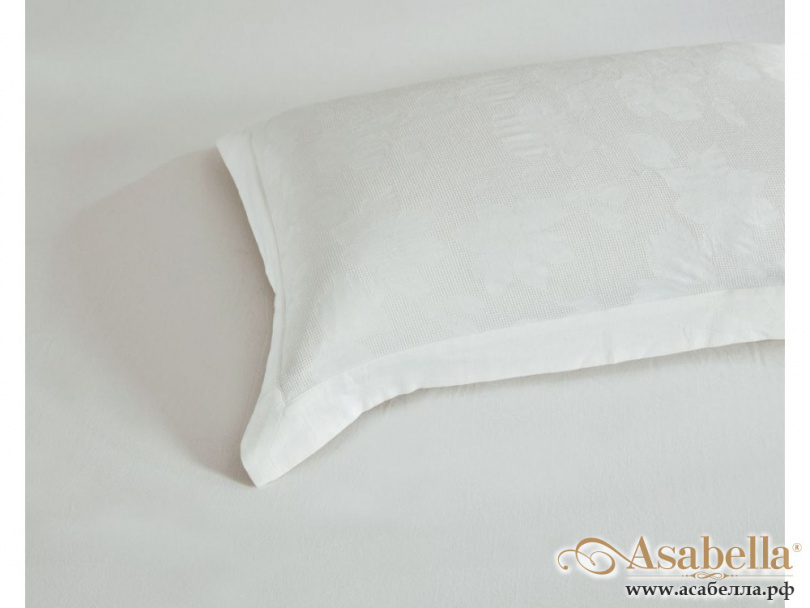 картинка комплект с летним одеялом из муслинового жаккарда 200х220 см, 2064-omp от магазина asabella в Санкт-Петербурге