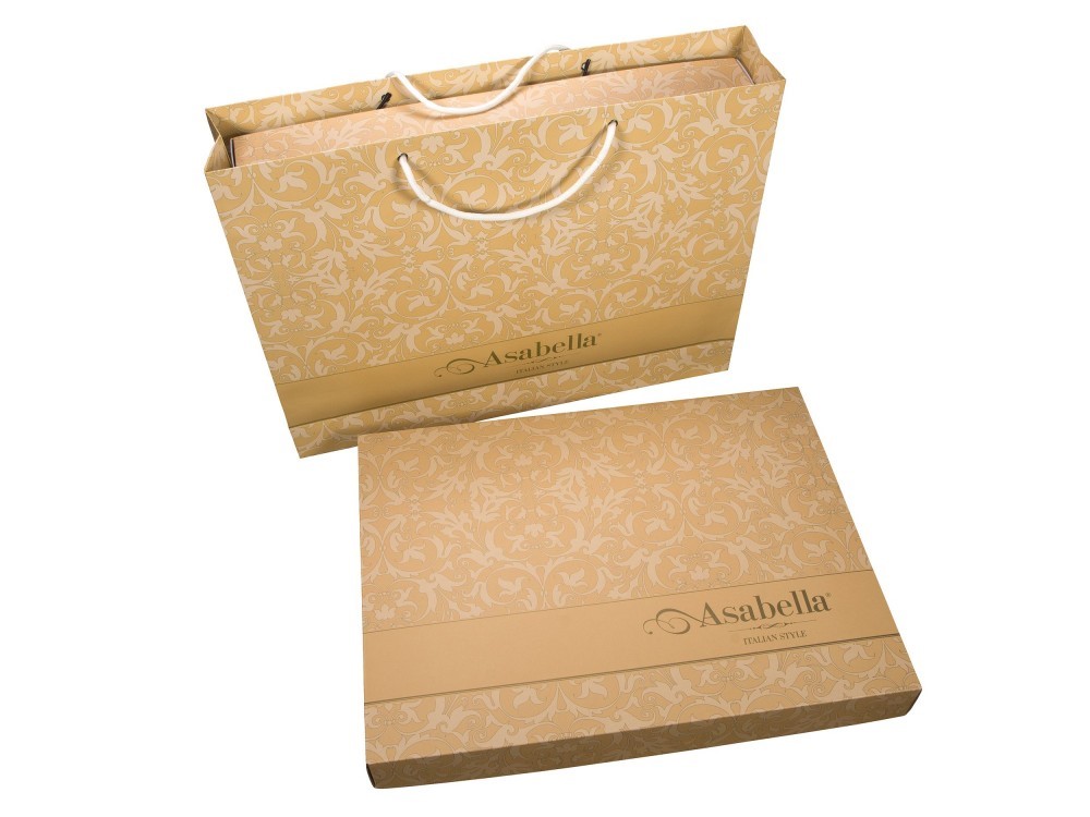 картинка комплект постельного белья asabella 611, размер евро-плюс от магазина asabella в Санкт-Петербурге