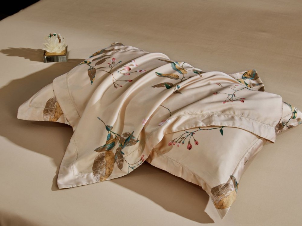 картинка комплект постельного белья евро, тенсел-люкс 2125-6 от магазина asabella в Санкт-Петербурге