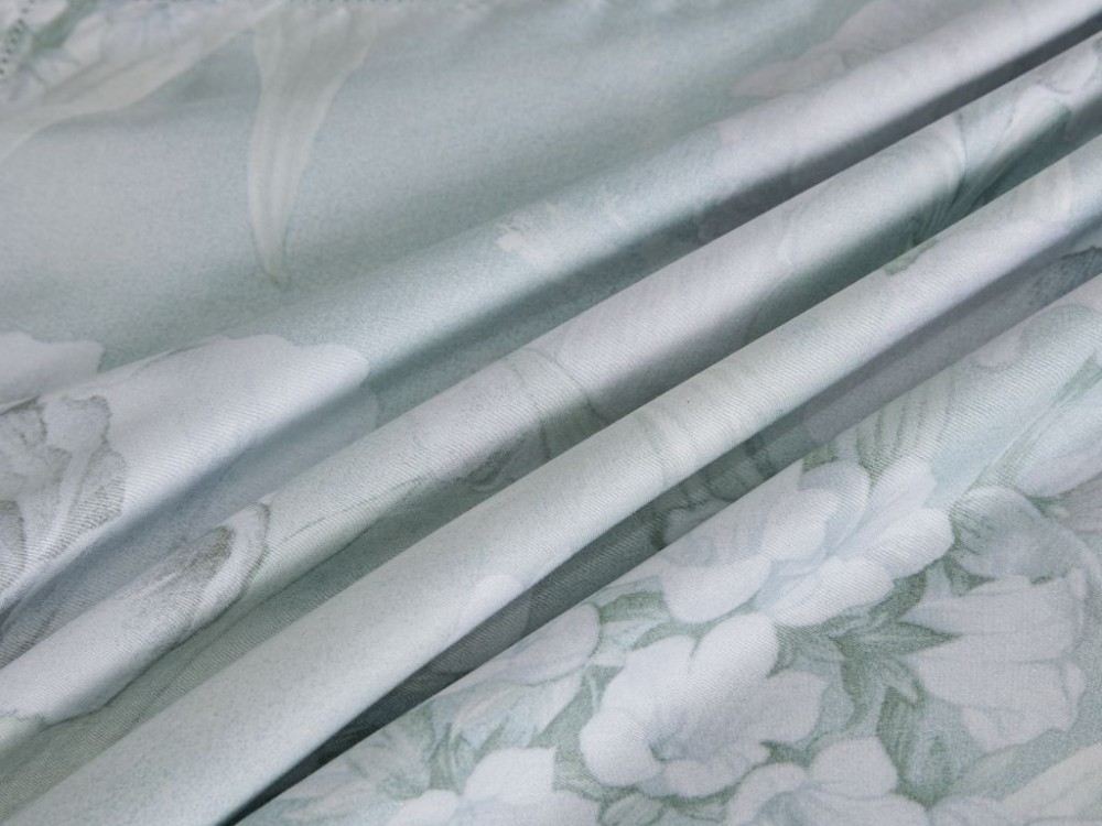 картинка комплект постельного белья 1,5-спальный, тенсел-люкс 2089-4s от магазина asabella в Санкт-Петербурге