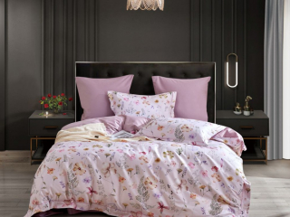 картинка комплект постельного белья 1,5-спальный, египетский хлопок 2153-4s от магазина asabella в Санкт-Петербурге