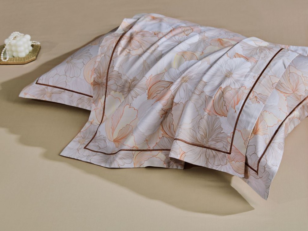 картинка комплект постельного белья евро, египетский хлопок 2107-6 от магазина asabella в Санкт-Петербурге