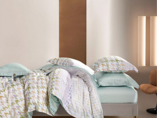 картинка комплект постельного белья 1,5-спальный, тенсел-люкс 2048-4s от магазина asabella в Санкт-Петербурге