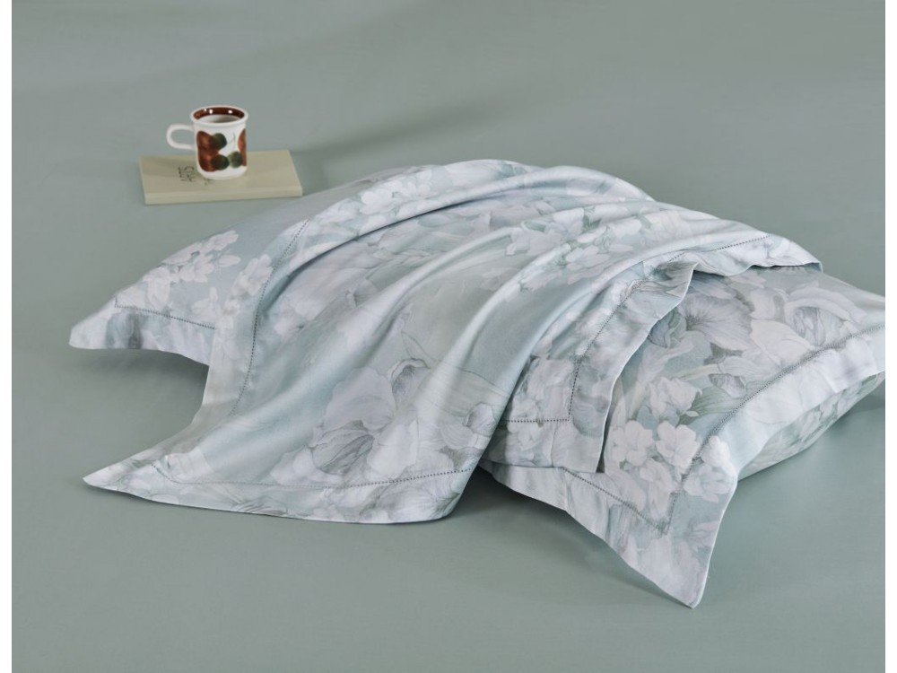 картинка комплект постельного белья евро, тенсел-люкс 2089-6 от магазина asabella в Санкт-Петербурге