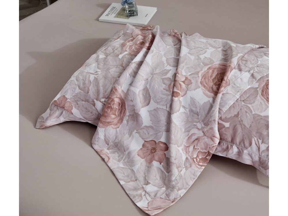 картинка комплект постельного белья евро, тенсел-люкс 2133-6 от магазина asabella в Санкт-Петербурге