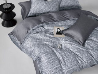 картинка комплект постельного белья 1,5-спальный, тенсел 2088-4s от магазина asabella в Санкт-Петербурге
