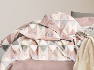 картинка комплект постельного белья 1,5-спальный, фланель 2076-4s от магазина asabella в Санкт-Петербурге