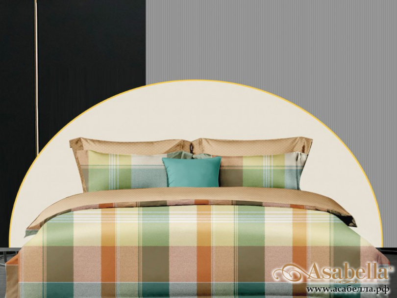 картинка комплект постельного белья 1,5-спальный, фланель 1675-4s от магазина asabella в Санкт-Петербурге