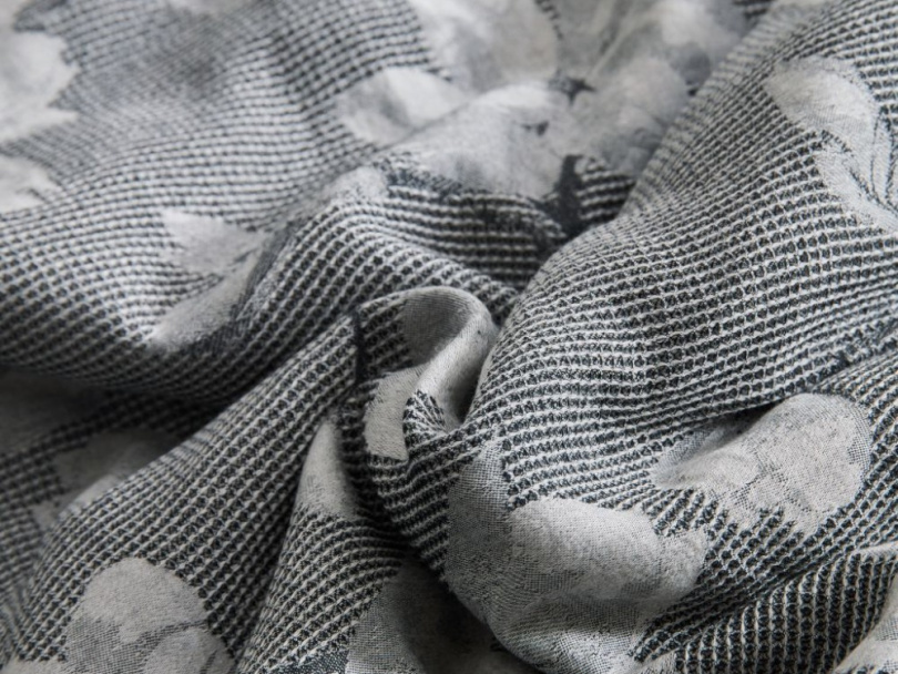 картинка комплект с летним одеялом из муслинового жаккарда 200х220 см, 2065-omp от магазина asabella в Санкт-Петербурге
