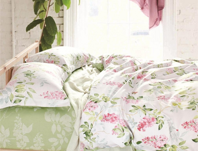 картинка комплект постельного белья asabella 755, размер 1.5-спальный от магазина asabella в Санкт-Петербурге