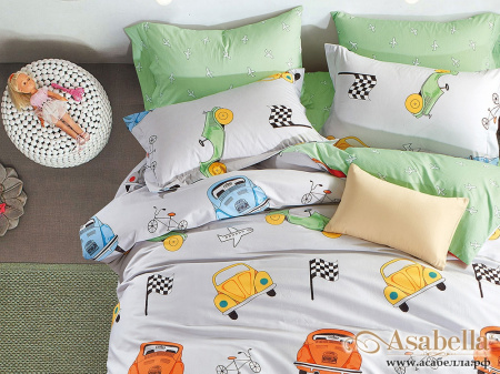 картинка комплект постельного белья asabella 271-xs, размер 1,5-спальный от магазина asabella в Санкт-Петербурге