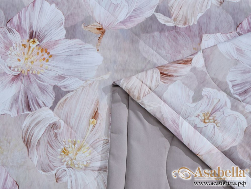 картинка комплект с летним одеялом из египетского хлопка premium 200х220 см, 2109-omp от магазина asabella в Санкт-Петербурге
