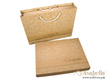 картинка комплект постельного белья 1,5-спальный, печатный сатин 472-4xs от магазина asabella в Санкт-Петербурге