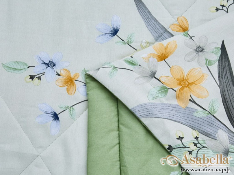 картинка одеяло летнее тенсел в хлопке 200х220 см, 1759-om от магазина asabella в Санкт-Петербурге