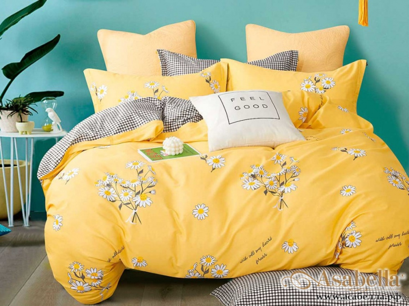 картинка комплект постельного белья asabella 1324, размер 1,5-спальный от магазина asabella в Санкт-Петербурге
