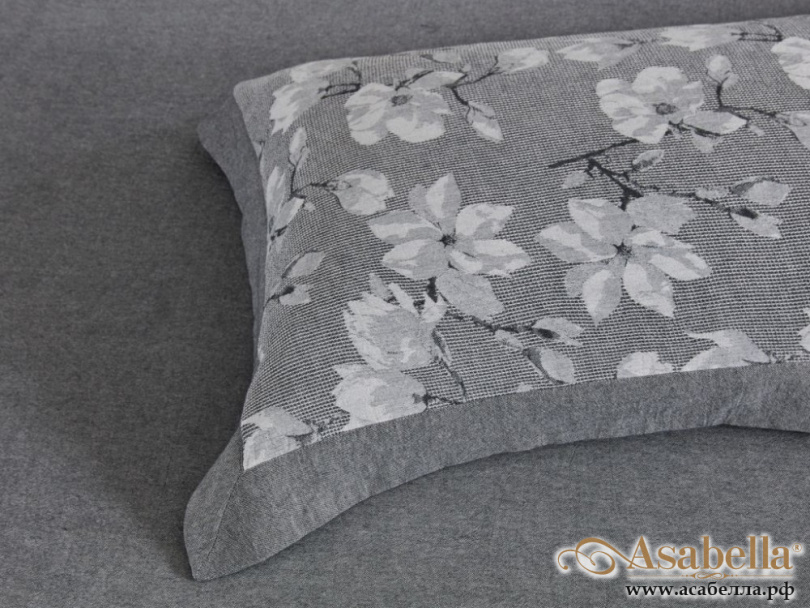 картинка комплект с летним одеялом из муслинового жаккарда 160х220 см, 2065-osps от магазина asabella в Санкт-Петербурге