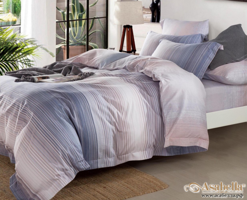 картинка постельное белье из фланели asabella 462-6, размер евро от магазина asabella в Санкт-Петербурге
